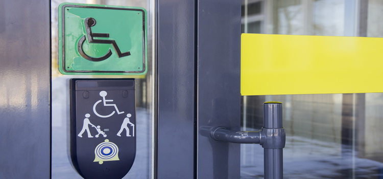 automatic handicap door opener in Seaside