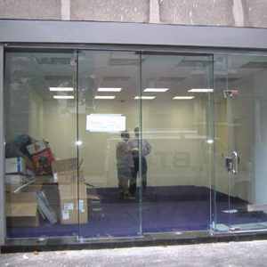 shop front door repair Seaside